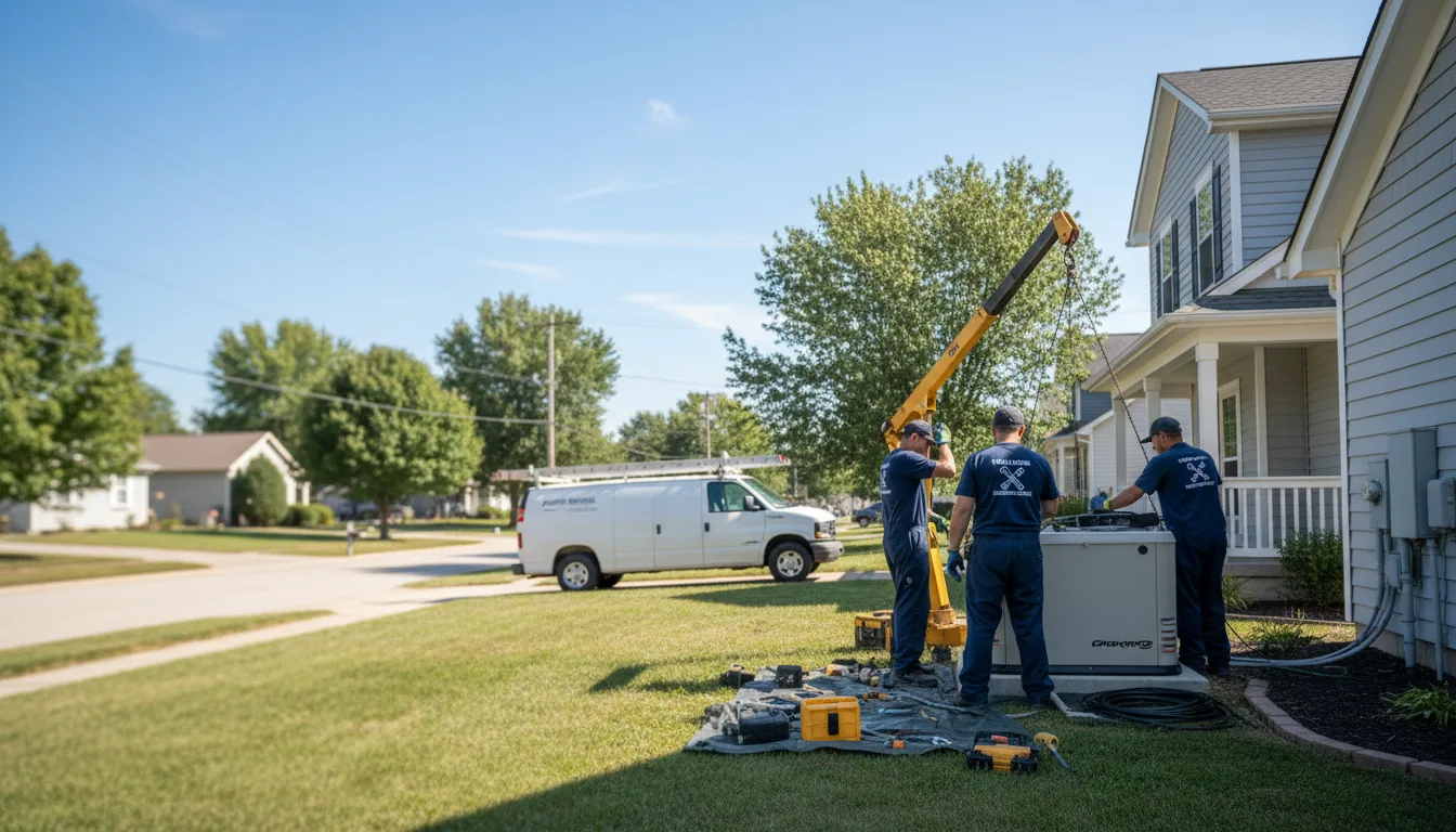 Generator Installation in Pearland, TX near me